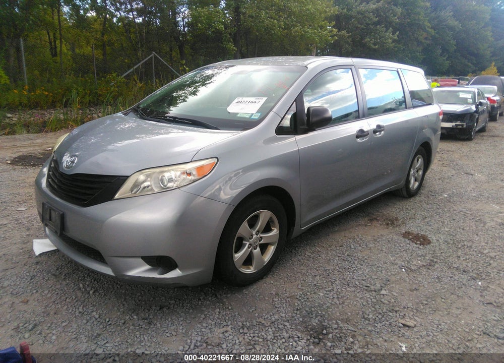 2014 TOYOTA SIENNA L V6 7 PASSENGER VIN: 5TDZK3DC9ES490563