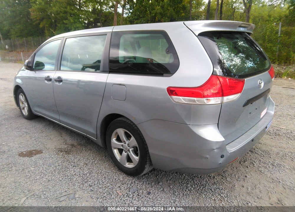 2014 TOYOTA SIENNA L V6 7 PASSENGER VIN: 5TDZK3DC9ES490563