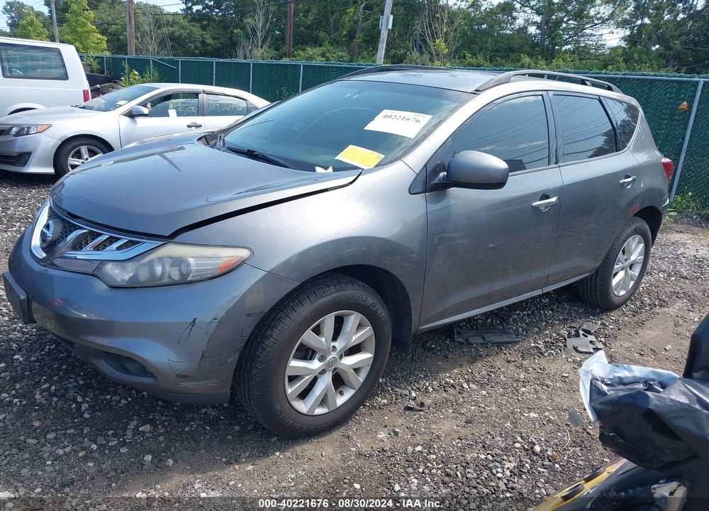 2014 NISSAN MURANO SV VIN: JN8AZ1MW1EW526595