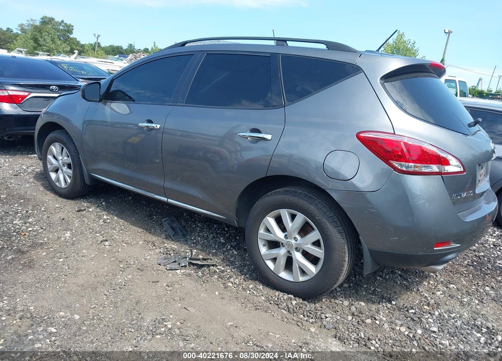 2014 NISSAN MURANO SV VIN: JN8AZ1MW1EW526595
