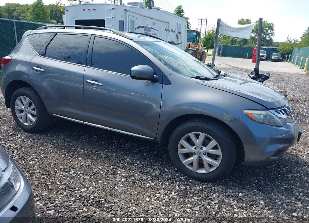 2014 NISSAN MURANO SV VIN: JN8AZ1MW1EW526595