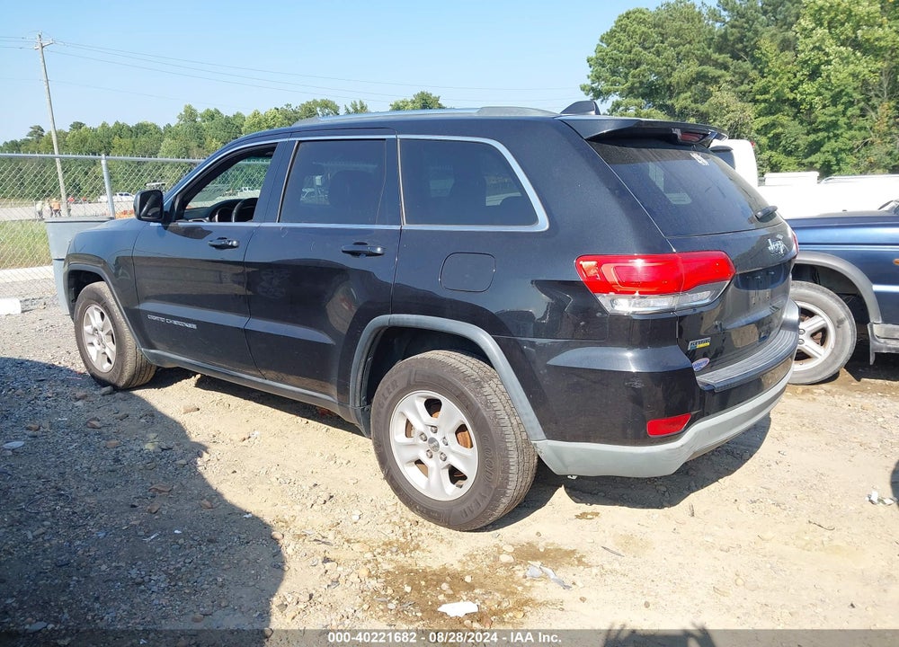 2015 JEEP GRAND CHEROKEE LAREDO VIN: 1C4RJFAG4FC822617