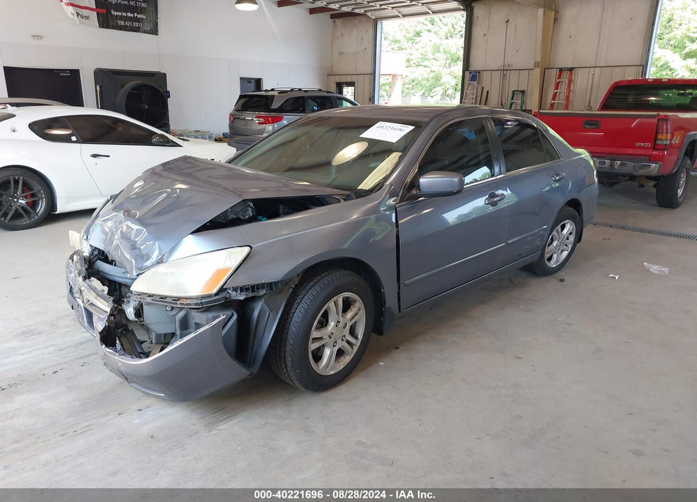 2007 HONDA ACCORD 2.4 SE VIN: 1HGCM56377A189655