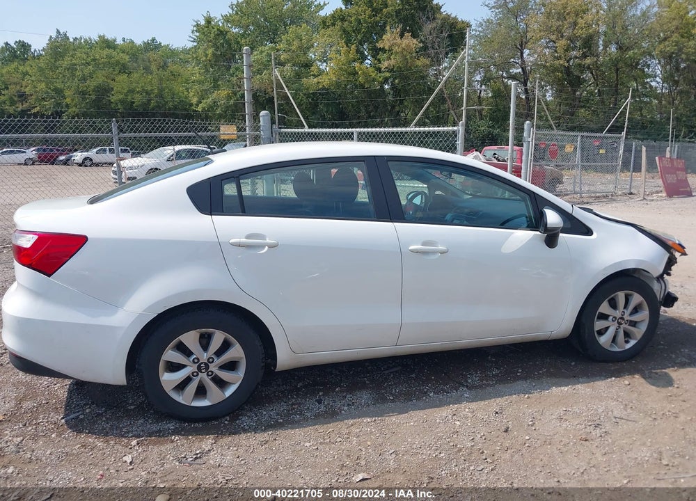 2016 KIA RIO EX VIN: KNADN4A38G6642991