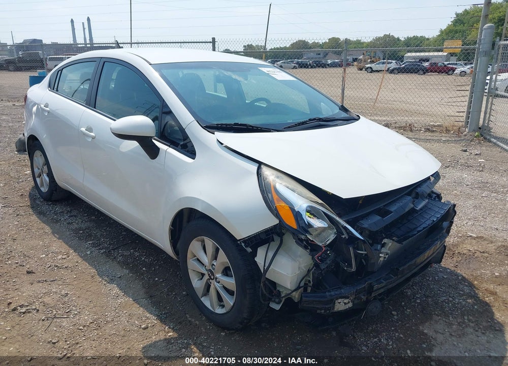 2016 KIA RIO EX VIN: KNADN4A38G6642991