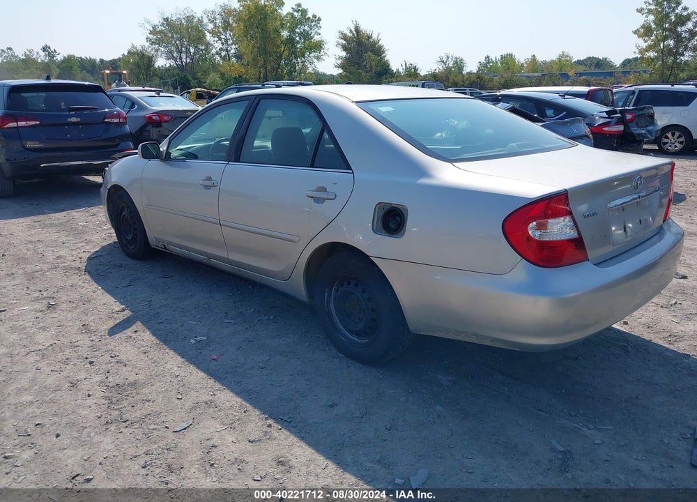 2003 TOYOTA CAMRY LE VIN: 4T1BE32K03U712317
