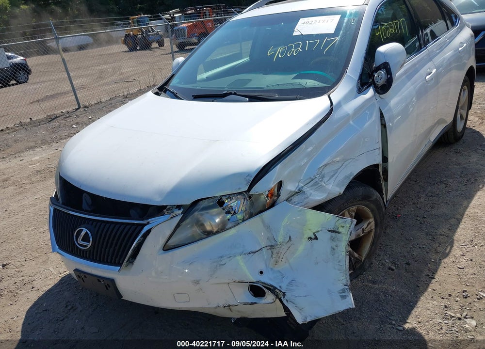 2012 LEXUS RX 350 VIN: 2T2BK1BA4CC123904