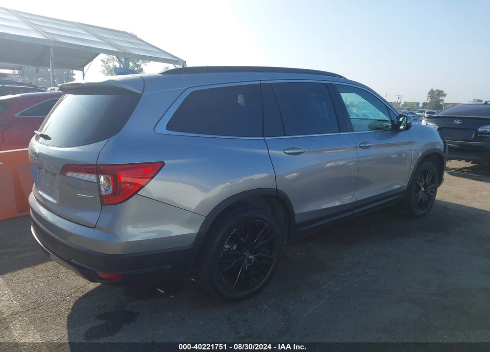 2021 HONDA PILOT 2WD SPECIAL EDITION VIN: 5FNYF5H24MB009876