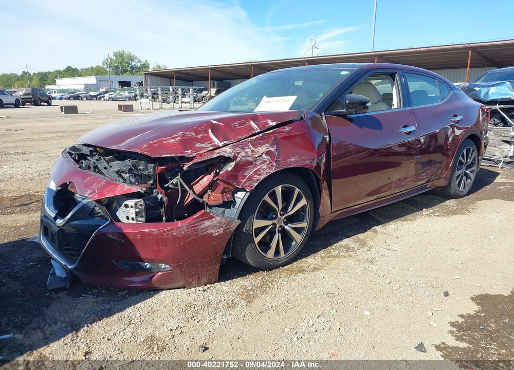 2016 NISSAN MAXIMA 3.5 PLATINUM VIN: 1N4AA6AP5GC405656