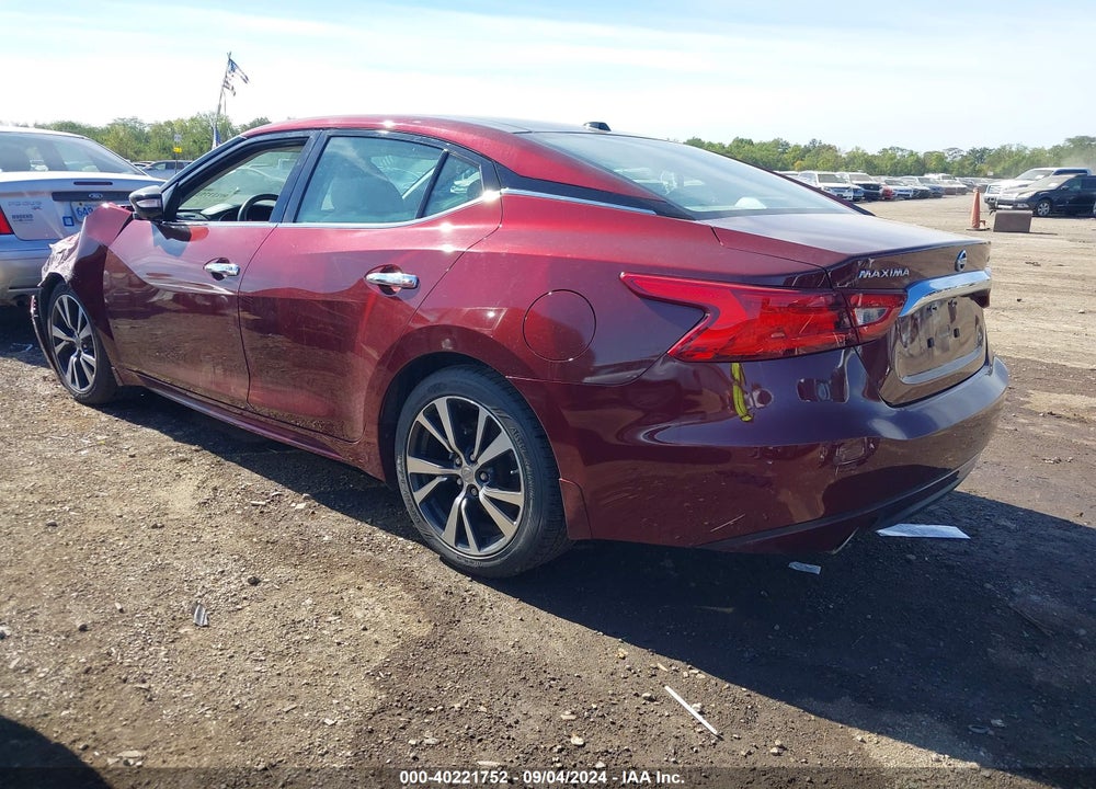 2016 NISSAN MAXIMA 3.5 PLATINUM VIN: 1N4AA6AP5GC405656