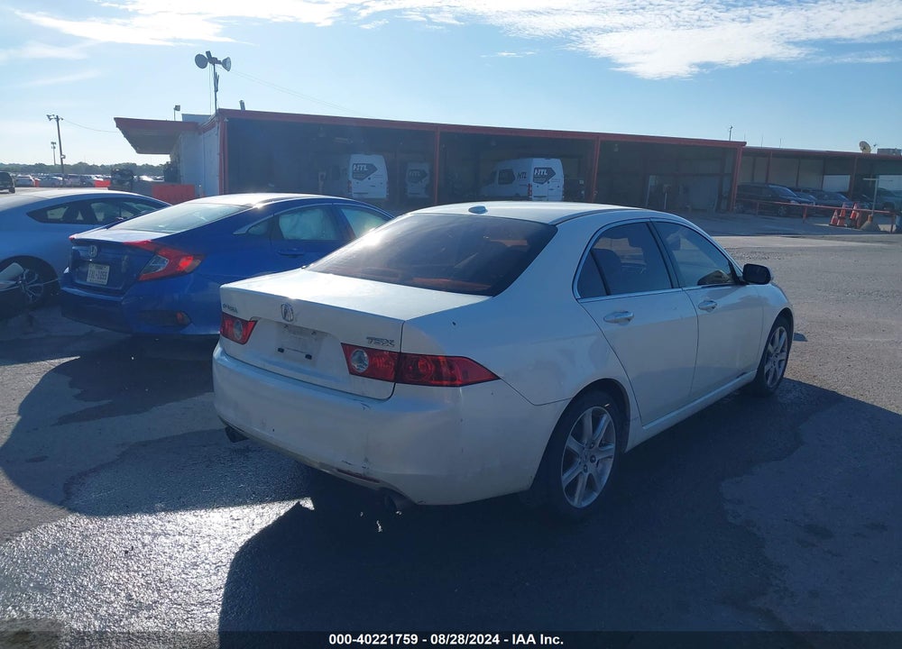 2005 ACURA TSX VIN: JH4CL96805C035633