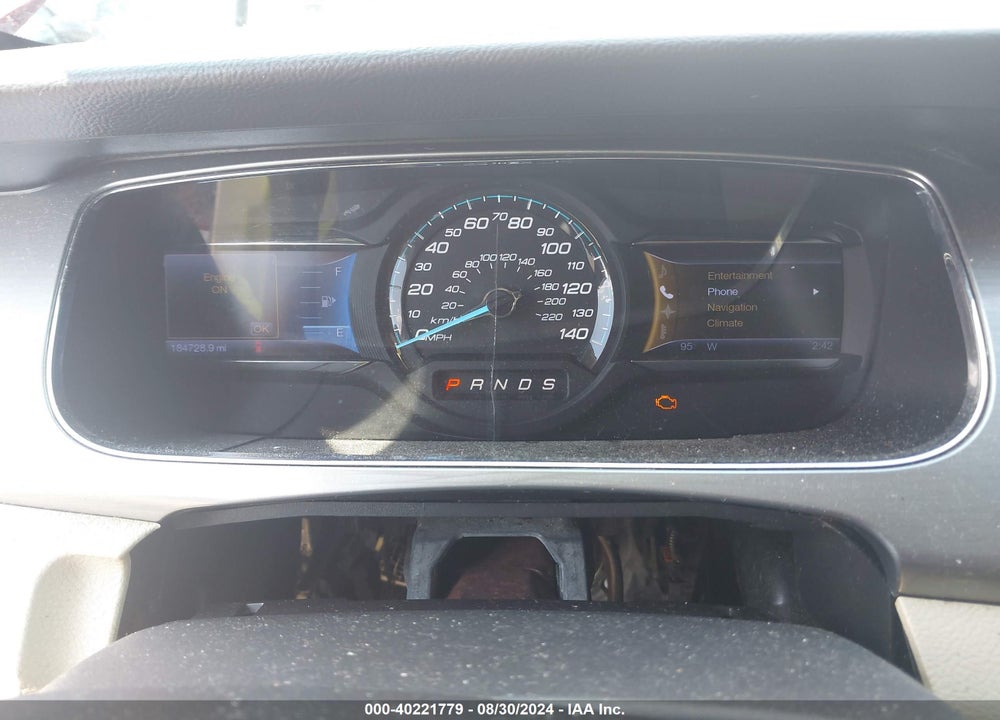 2013 FORD TAURUS SEL VIN: 1FAHP2E89DG179814