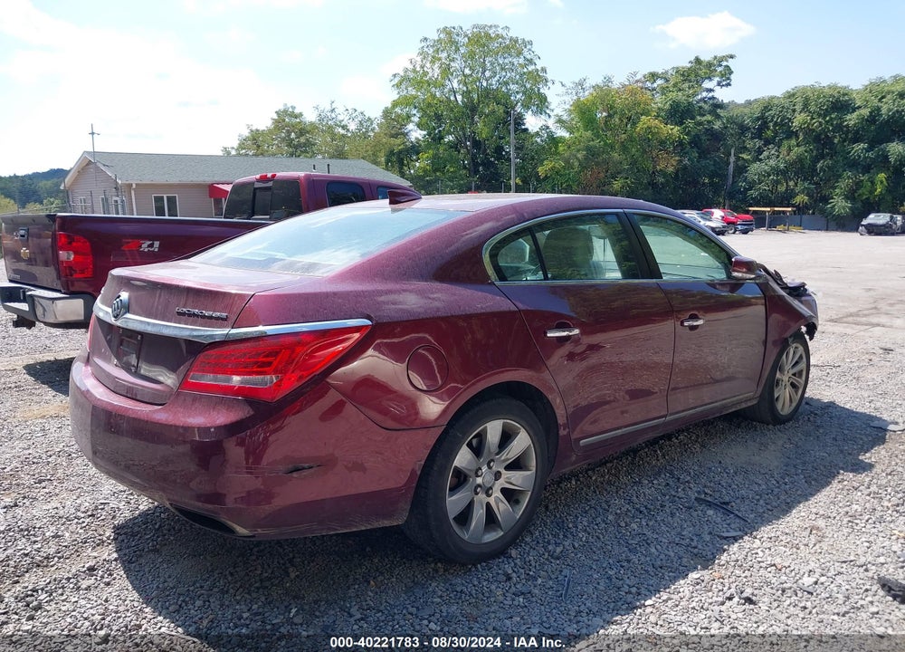 2016 BUICK LACROSSE LEATHER VIN: 1G4GB5G31GF149056