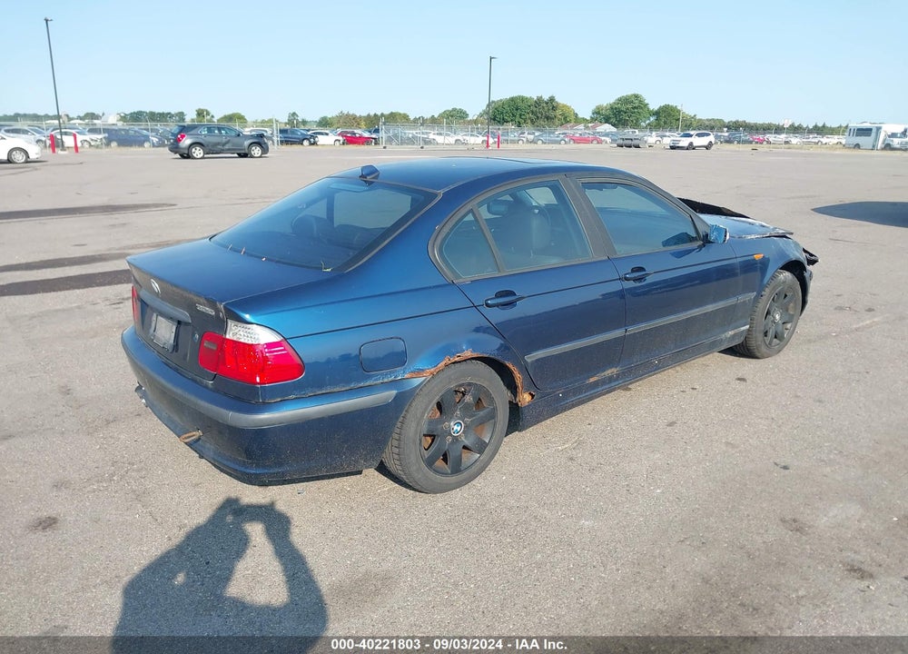 2004 BMW 325XI VIN: WBAEU33474PF61741