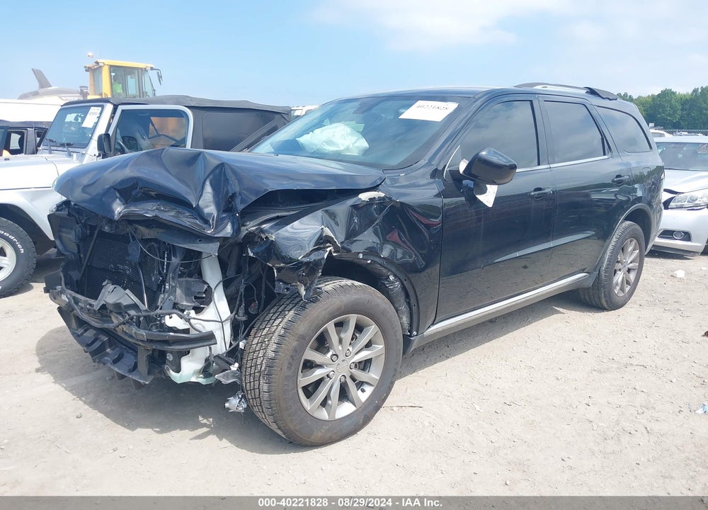 2017 DODGE DURANGO SXT AWD VIN: 1C4RDJAG7HC881092
