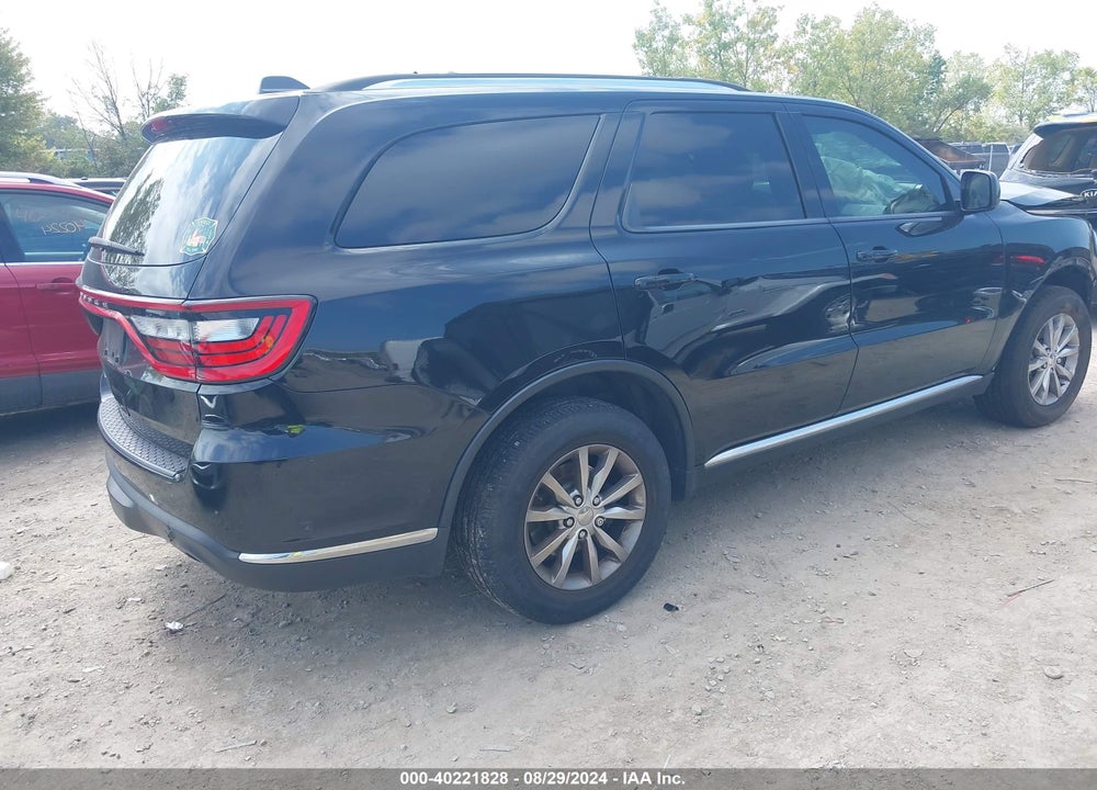 2017 DODGE DURANGO SXT AWD VIN: 1C4RDJAG7HC881092