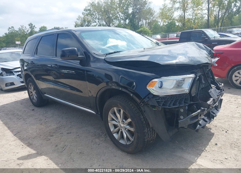 2017 DODGE DURANGO SXT AWD VIN: 1C4RDJAG7HC881092
