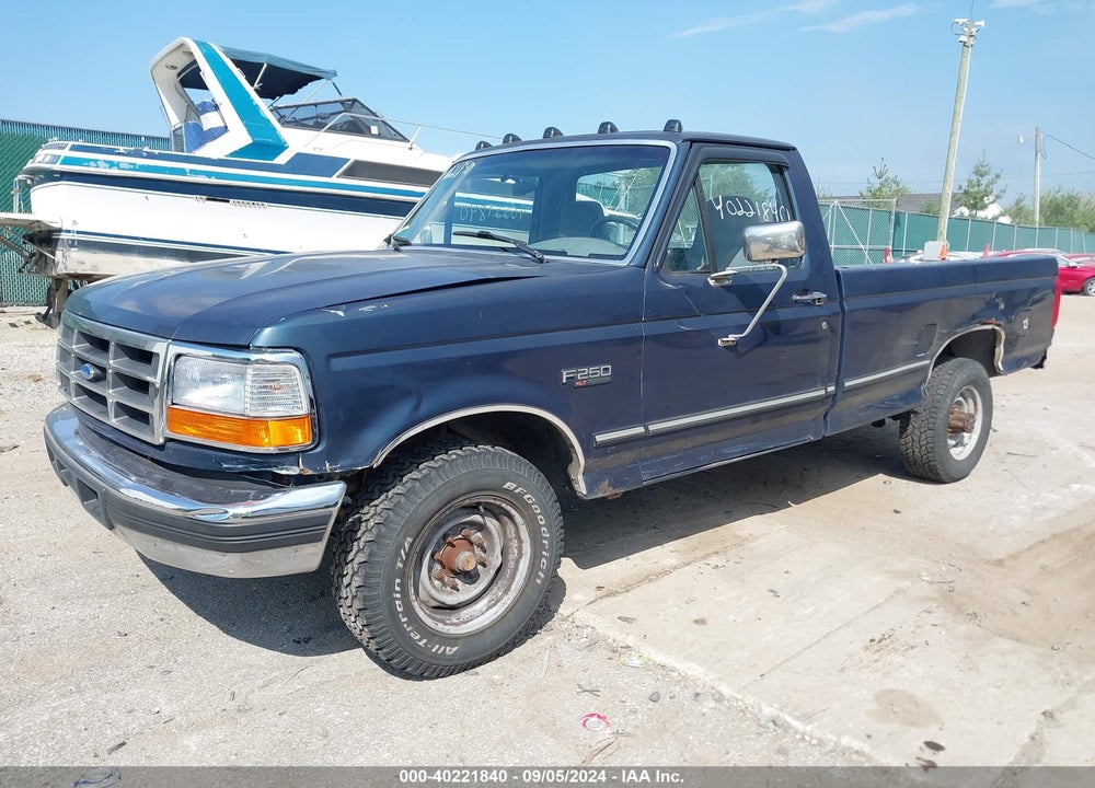1996 FORD F250 VIN: 2FTHF25H4TCA27789