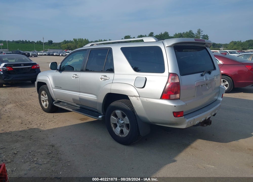 2004 TOYOTA 4RUNNER LIMITED V8 VIN: JTEBT17R840041052