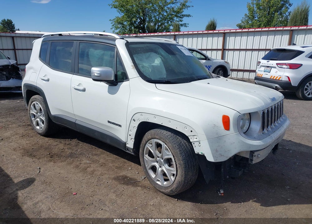 2016 JEEP RENEGADE LIMITED VIN: ZACCJADT4GPE12897