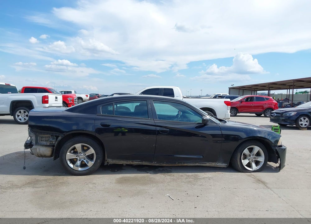 2014 DODGE CHARGER SE VIN: 2C3CDXBG1EH114584