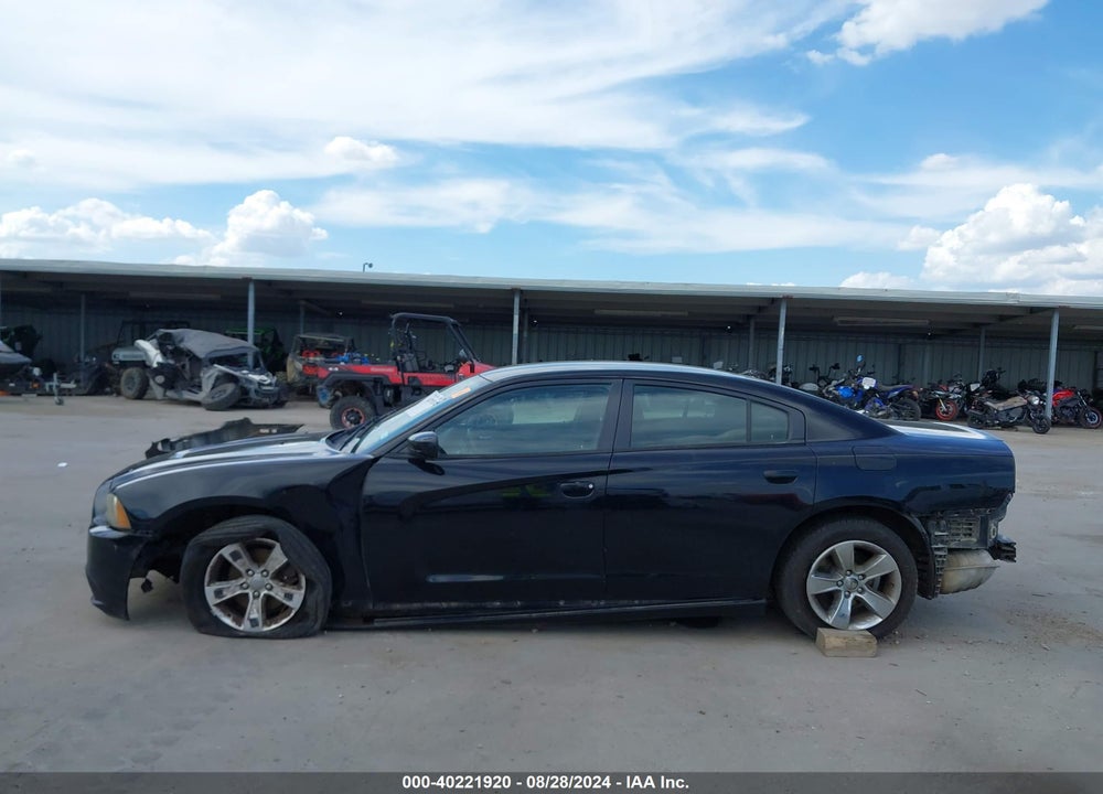 2014 DODGE CHARGER SE VIN: 2C3CDXBG1EH114584