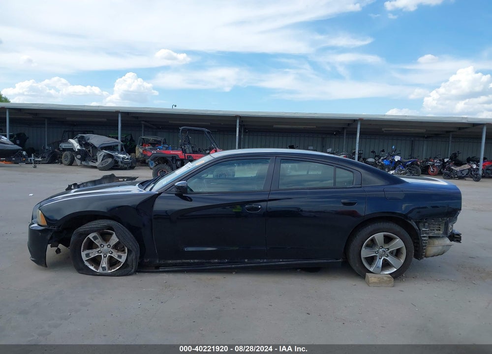 2014 DODGE CHARGER SE VIN: 2C3CDXBG1EH114584