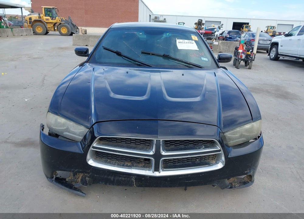 2014 DODGE CHARGER SE VIN: 2C3CDXBG1EH114584