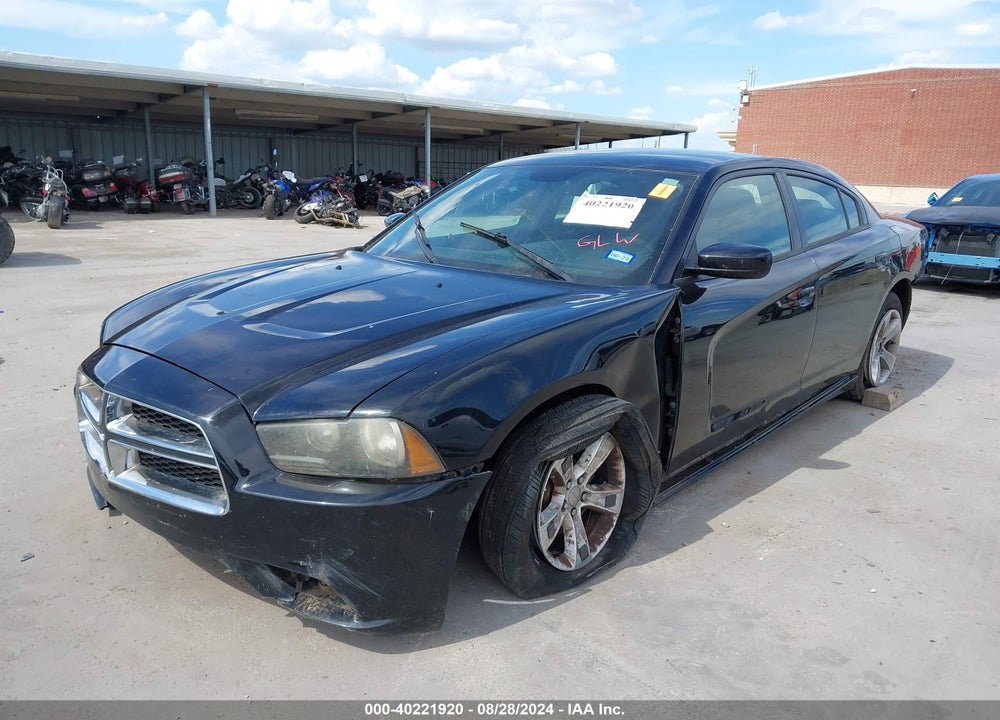 2014 DODGE CHARGER SE VIN: 2C3CDXBG1EH114584