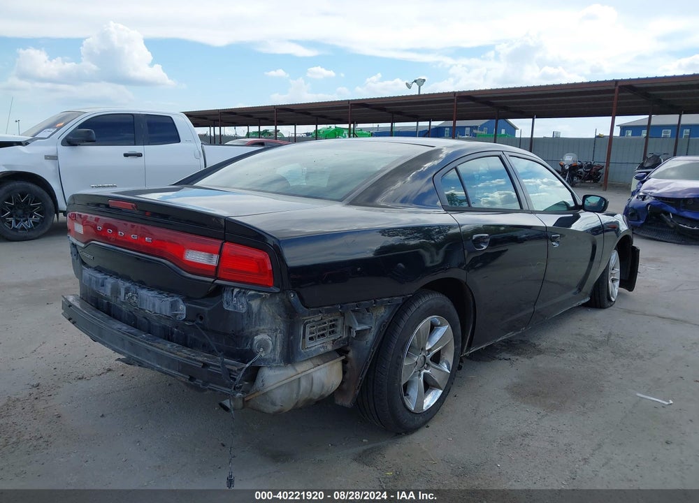 2014 DODGE CHARGER SE VIN: 2C3CDXBG1EH114584