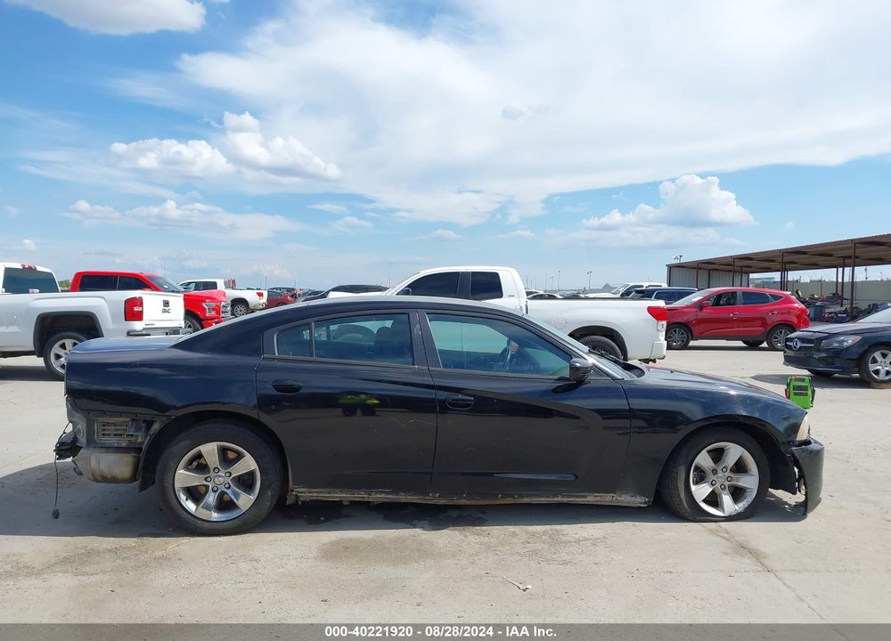 2014 DODGE CHARGER SE VIN: 2C3CDXBG1EH114584