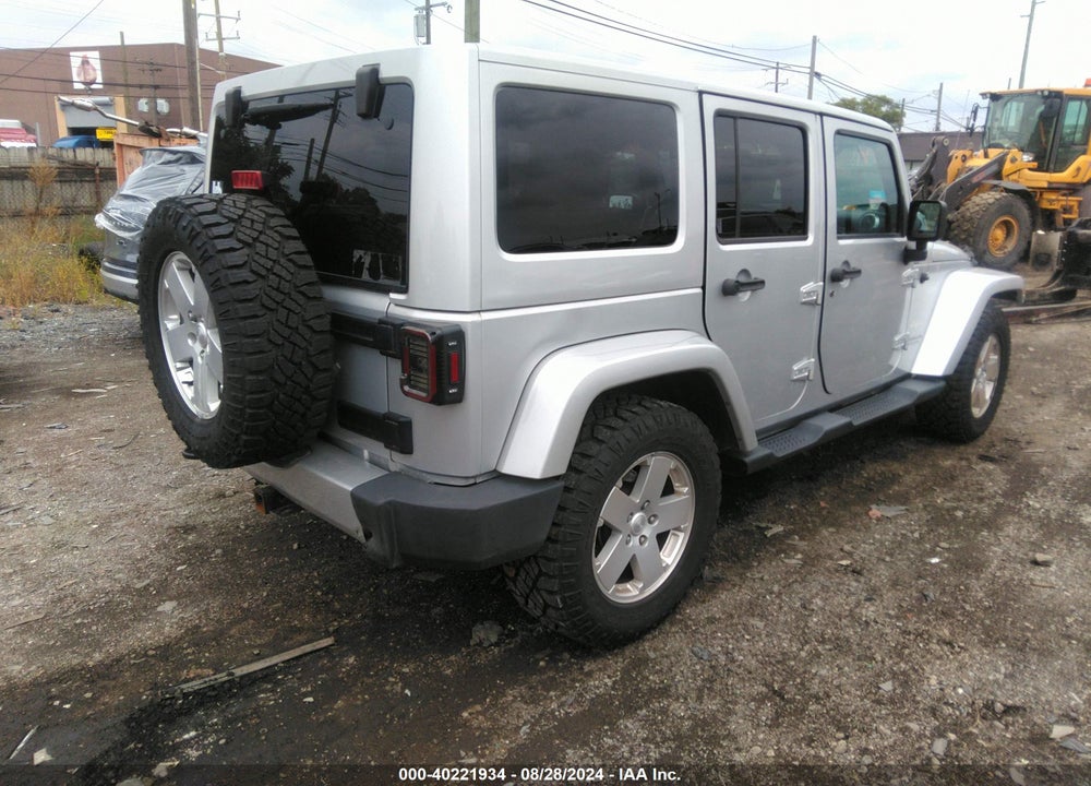 2012 JEEP WRANGLER UNLIMITED SAHARA VIN: 1C4HJWEG3CL188749
