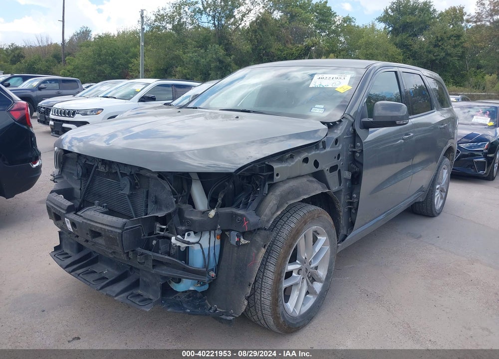 2022 DODGE DURANGO GT AWD VIN: 1C4RDJDG6NC220449