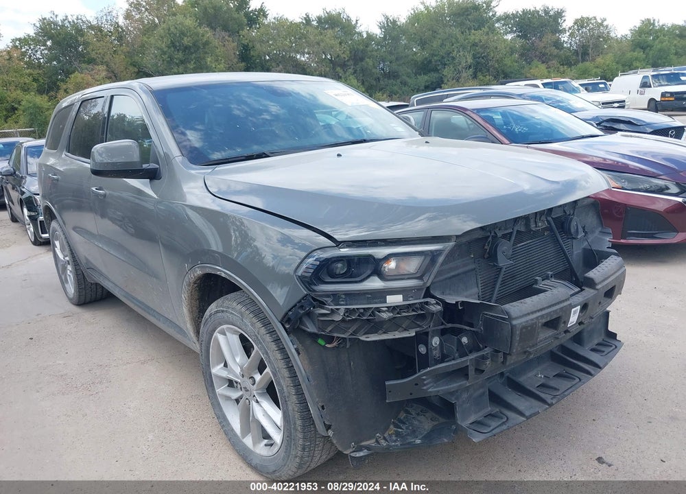 2022 DODGE DURANGO GT AWD VIN: 1C4RDJDG6NC220449