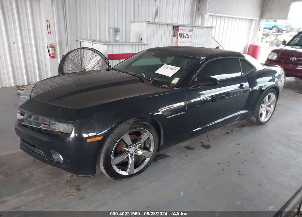 2011 CHEVROLET CAMARO 2LT VIN: 2G1FC1ED0B9145916