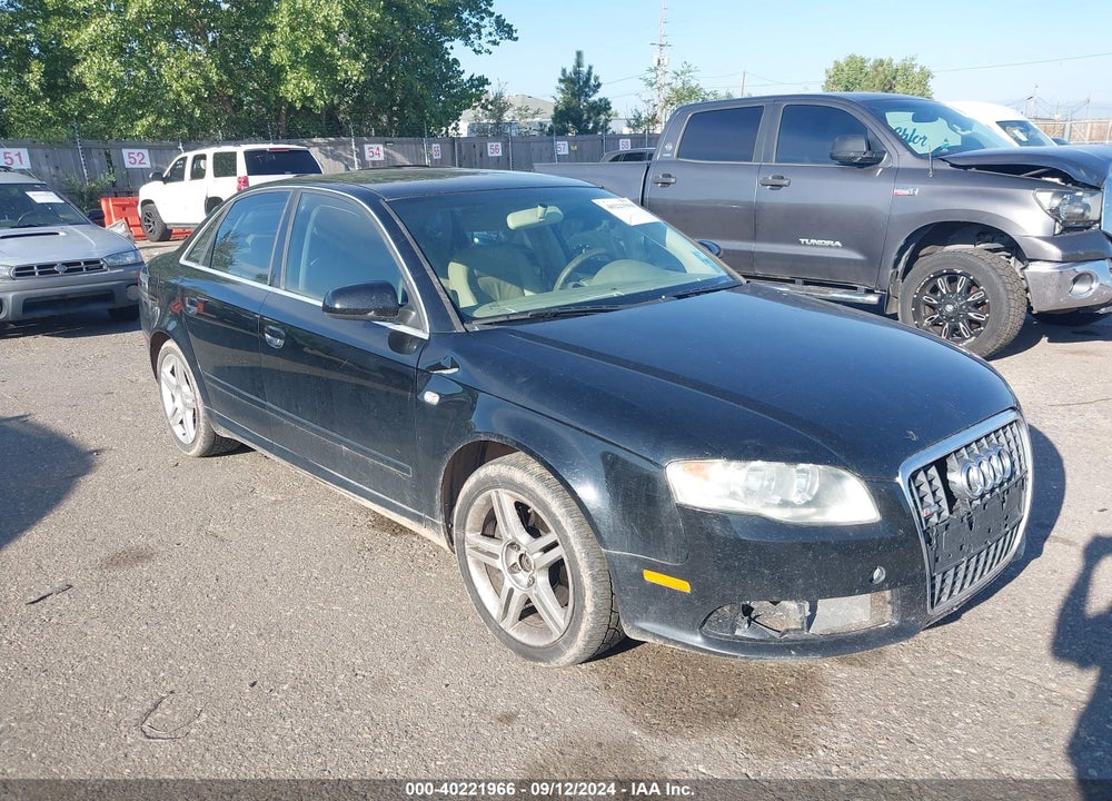 2008 AUDI A4 2.0T/2.0T SPECIAL EDITION VIN: WAUDF78E48A119939