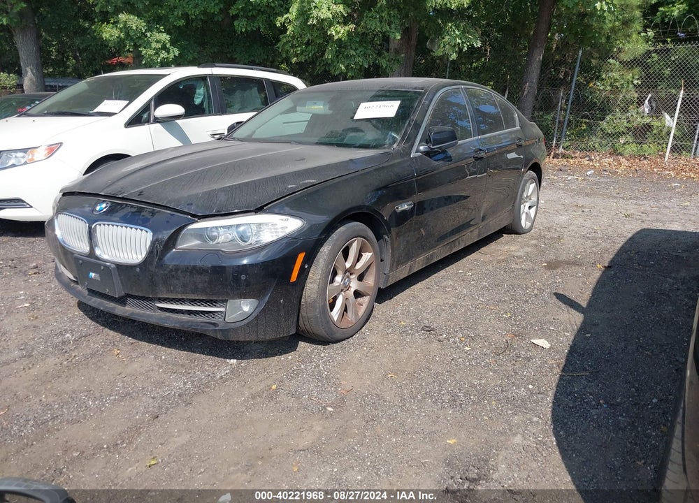 2013 BMW 550I XDRIVE VIN: WBAFU9C52DDY72007