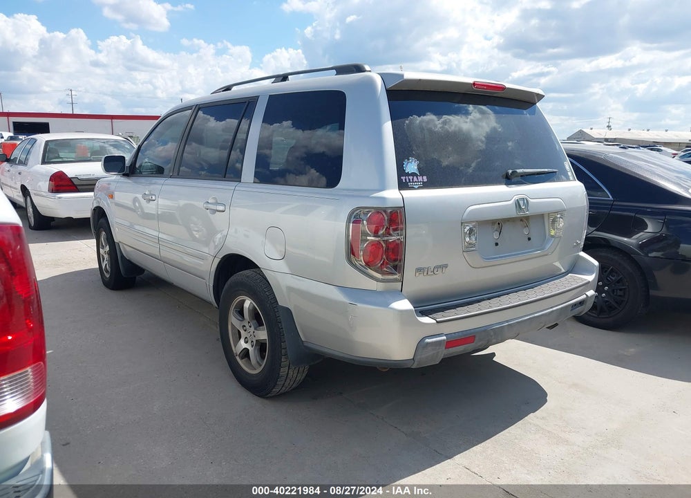 2008 HONDA PILOT SE VIN: 5FNYF28398B016755