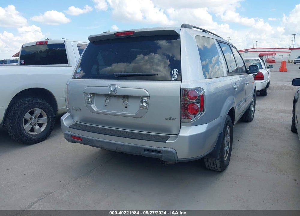 2008 HONDA PILOT SE VIN: 5FNYF28398B016755