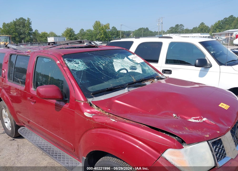 2007 NISSAN PATHFINDER VIN: 5N1AR18W87C625517
