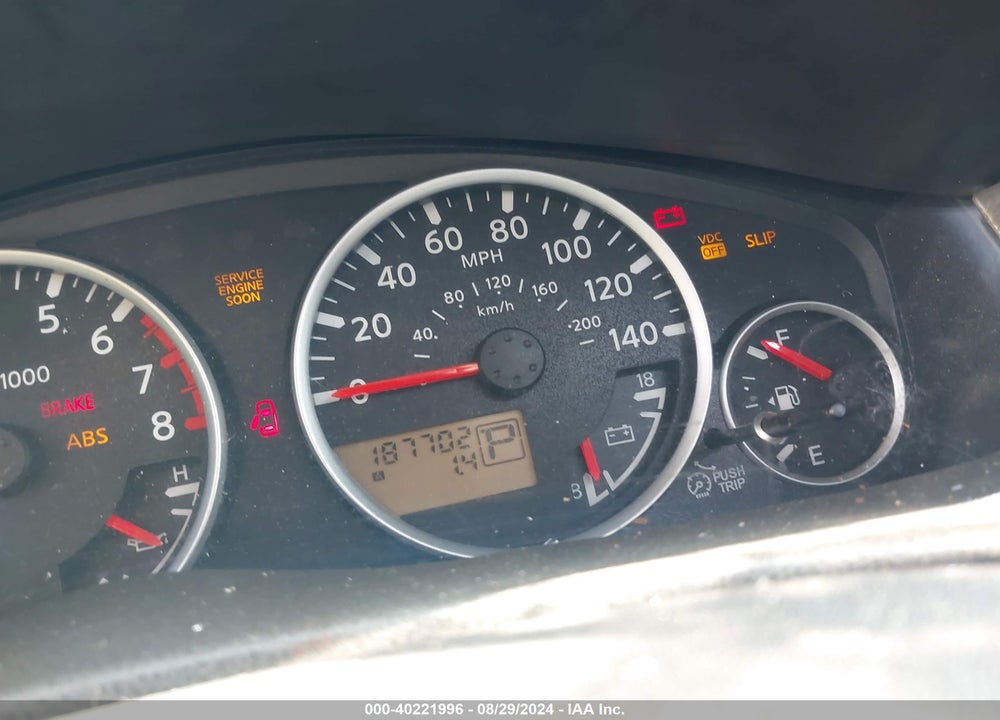 2007 NISSAN PATHFINDER VIN: 5N1AR18W87C625517