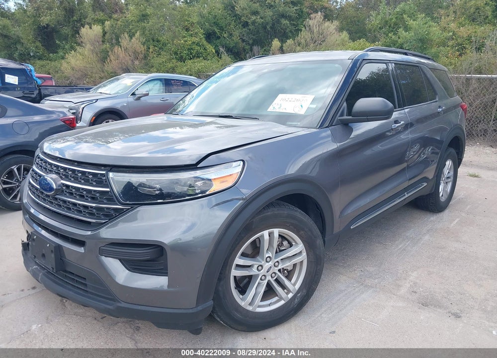 2022 FORD EXPLORER XLT VIN: 1FMSK8DH9NGB78887