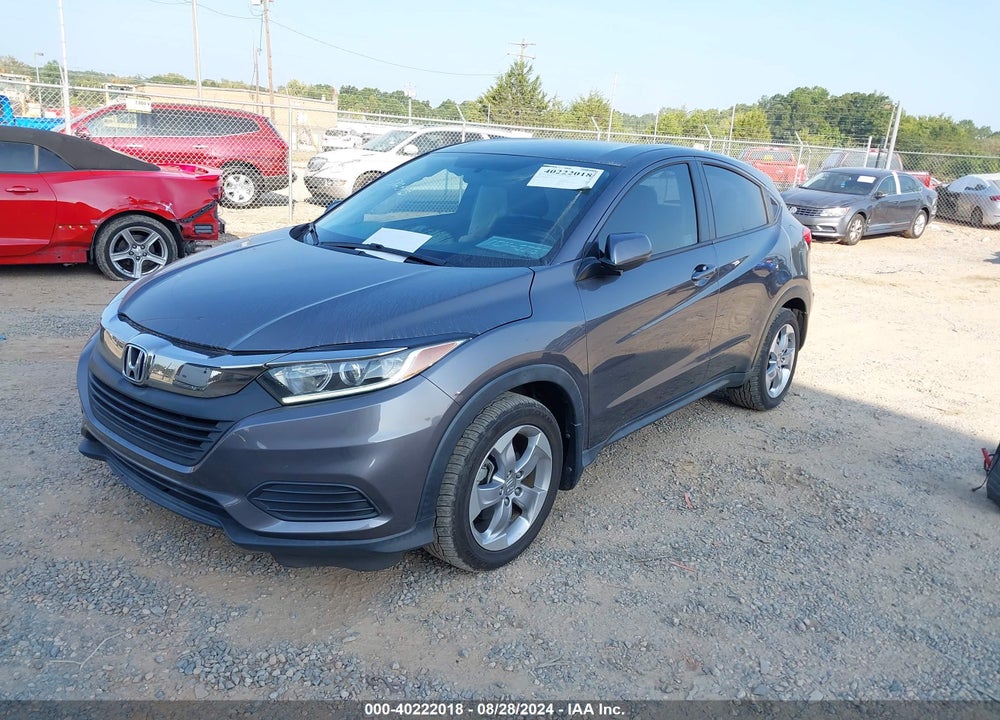 2019 HONDA HR-V LX VIN: 3CZRU5H34KG712513