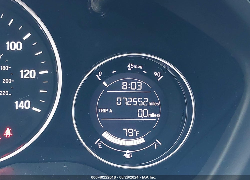 2019 HONDA HR-V LX VIN: 3CZRU5H34KG712513