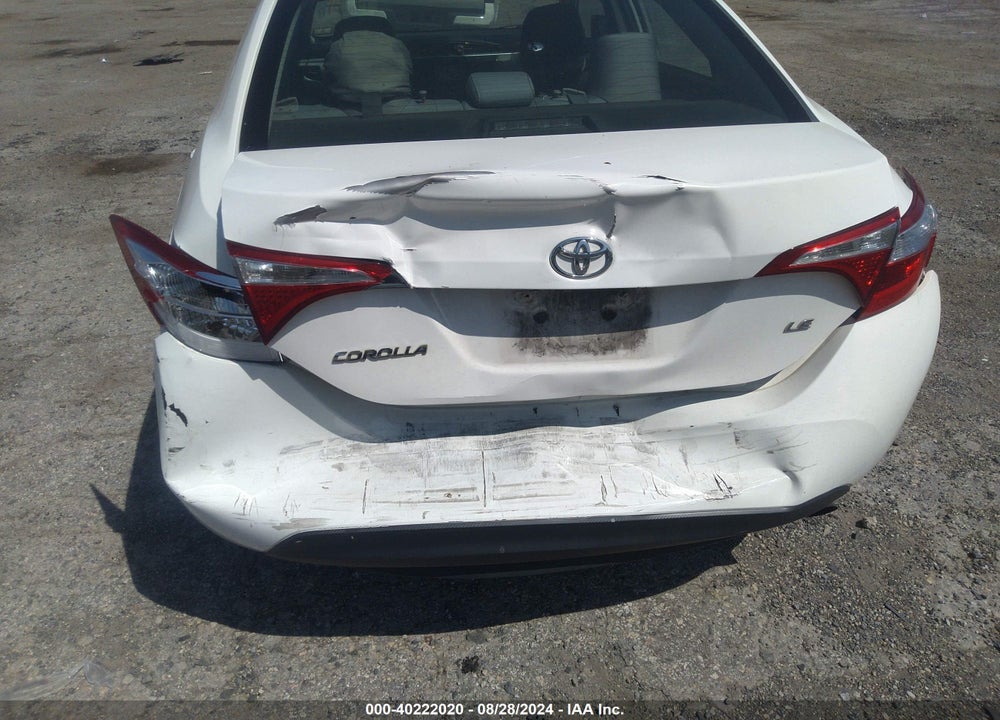 2016 TOYOTA COROLLA LE VIN: 5YFBURHE7GP526482