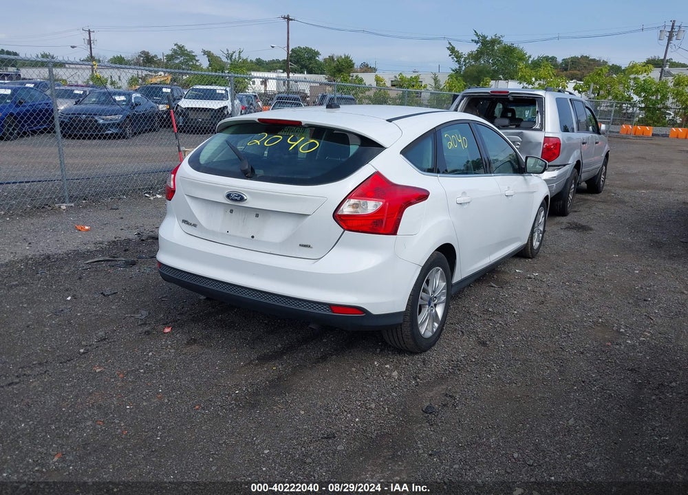 2012 FORD FOCUS SEL VIN: 1FAHP3M23CL193331