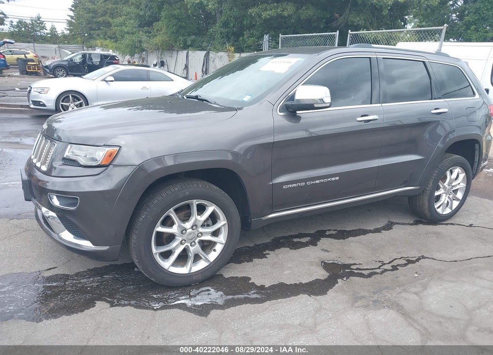 2014 JEEP GRAND CHEROKEE SUMMIT VIN: 1C4RJFJG4EC287867
