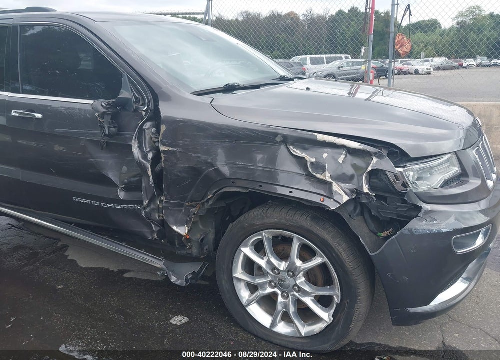 2014 JEEP GRAND CHEROKEE SUMMIT VIN: 1C4RJFJG4EC287867