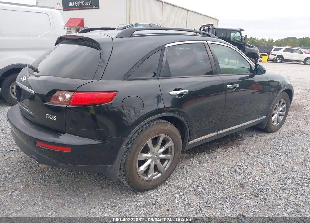 2008 INFINITI FX35 VIN: JNRAS08U48X100546