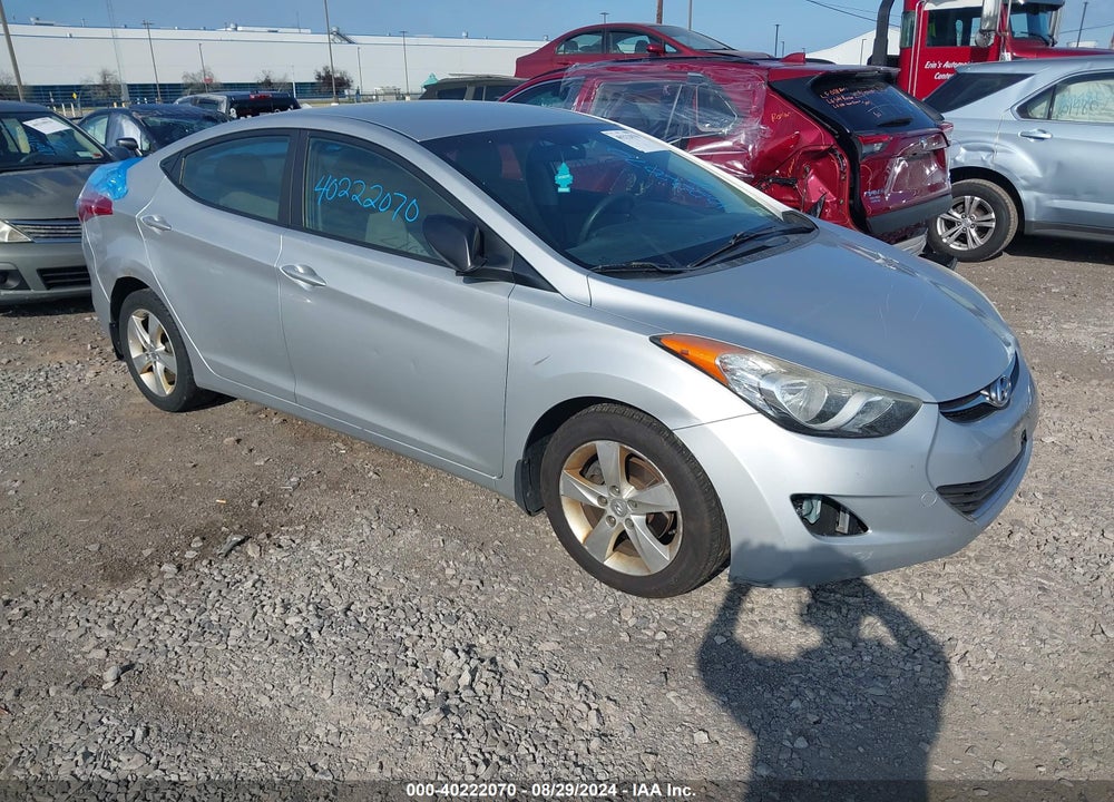 2012 HYUNDAI ELANTRA GLS PZEV VIN: 5NPDH4AE5CH122288